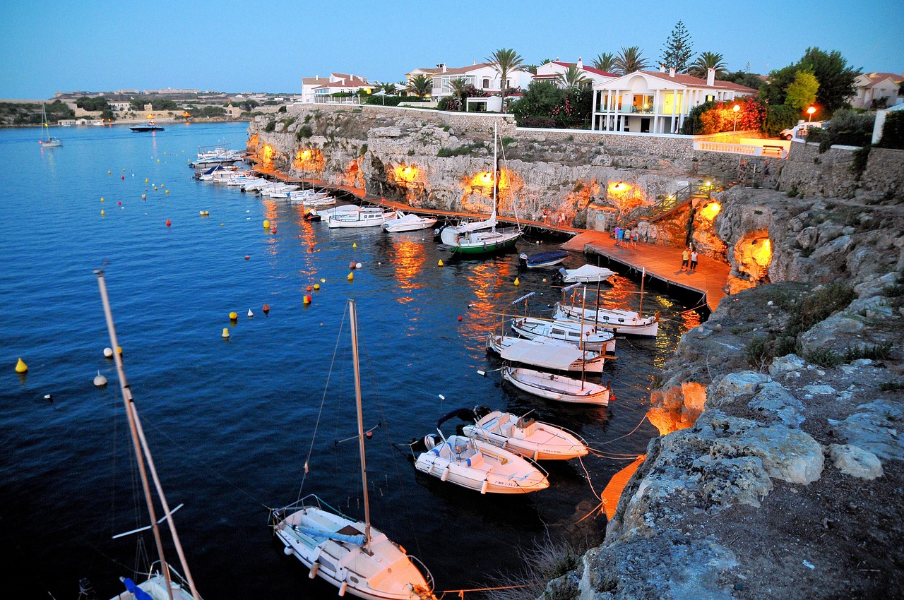 menorca harbour
