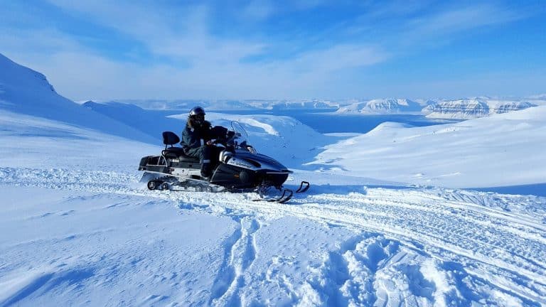 svalbard scooter vacation