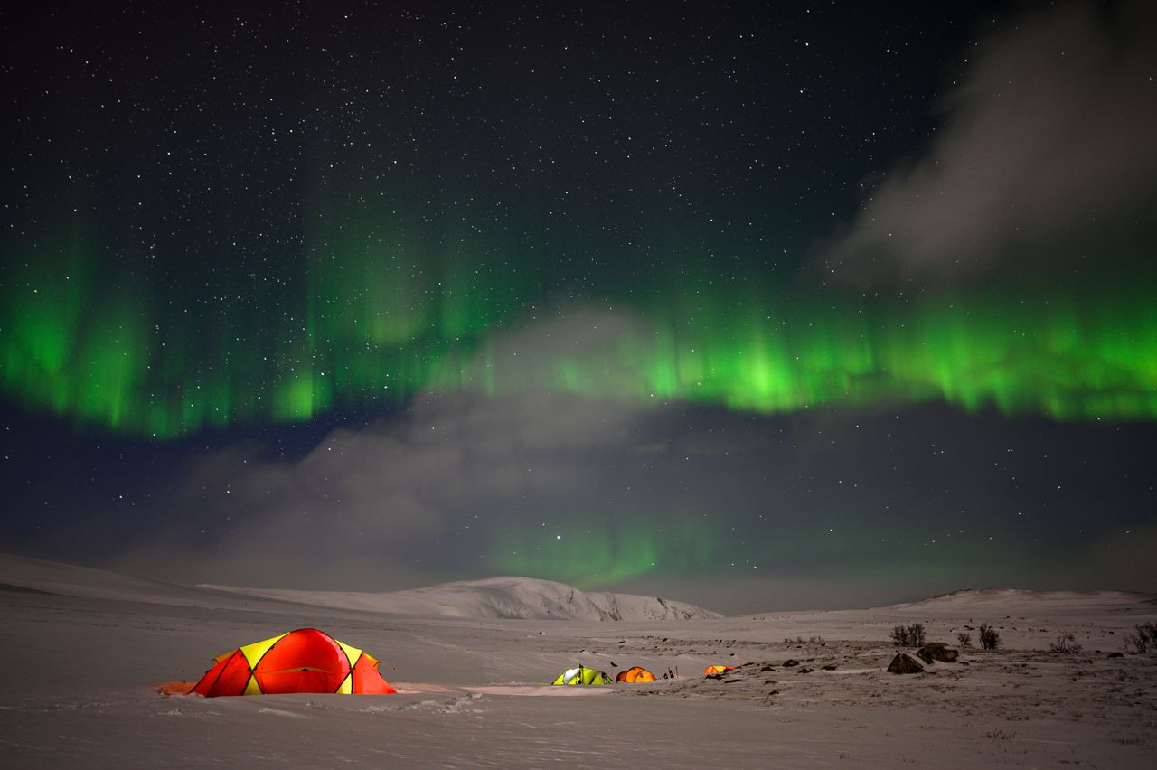 The Northern Lights in Sweden