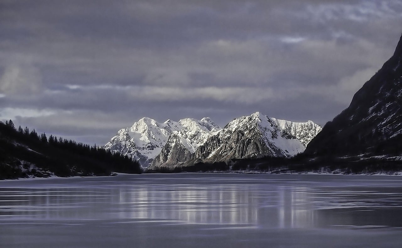 driving in lofoten